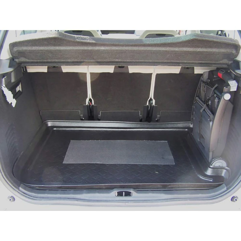 AUTO-STYLE Trunk shell 'Non-slip' compatible with Citroën C4 Picasso 2006-2010 (5 persons with trolley recess)