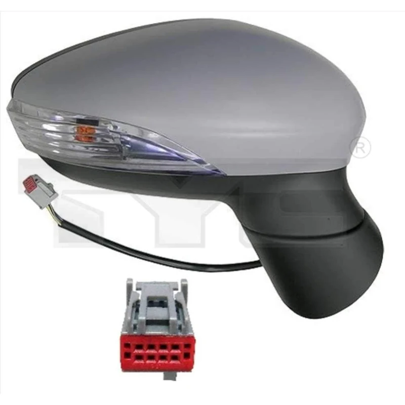 Exterior Rear-View Mirror Asphàƒ ¤, Right Ford Fiesta VI 10/08-