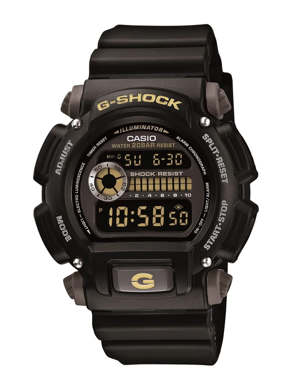 Casio Men Digital Quartz Watch with Resin Strap DW-9052-1CCG