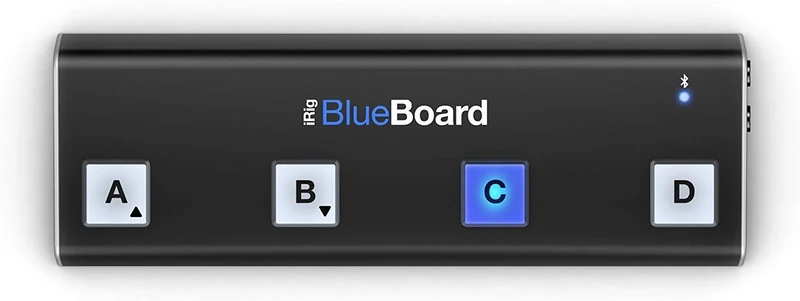 IK Multimedia iRig BlueBoardBluetooth MIDI Pedalboard