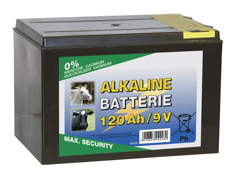 Corral TR-CRL0025 Alkaline Dry Battery - Clear, 120 ah - Image 1