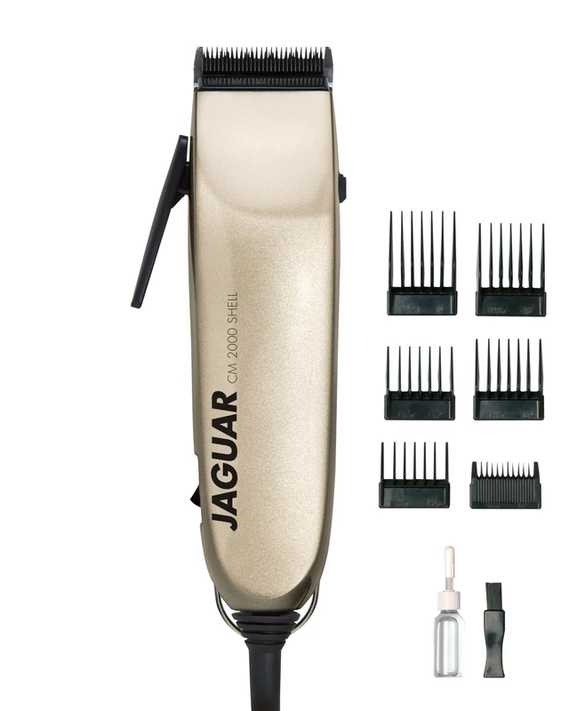 JAGUAR Hair Clipper CM 2000 Shell | Professional Hair Clipper for Mains Operation incl. Attachment Comb Set & Quick-fit System | from The Professional for You - Image 1
