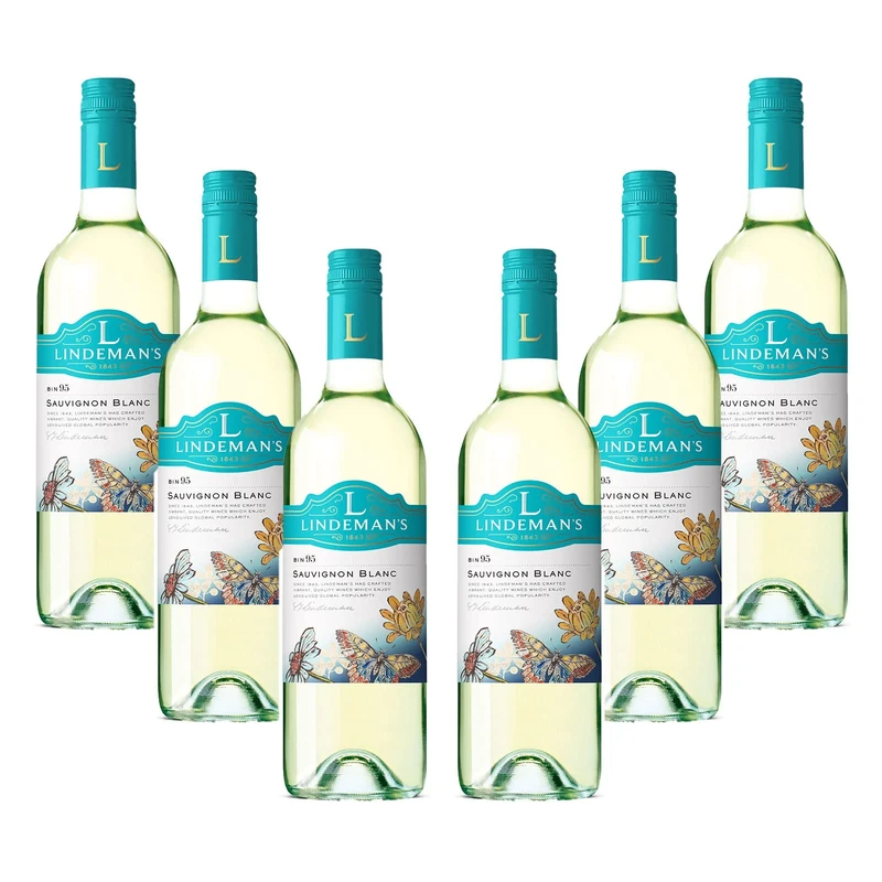 Lindeman's Sauvignon Blanc White Wine Case from South Eastern Australia (6 x 75cl Bottles) - Image 1