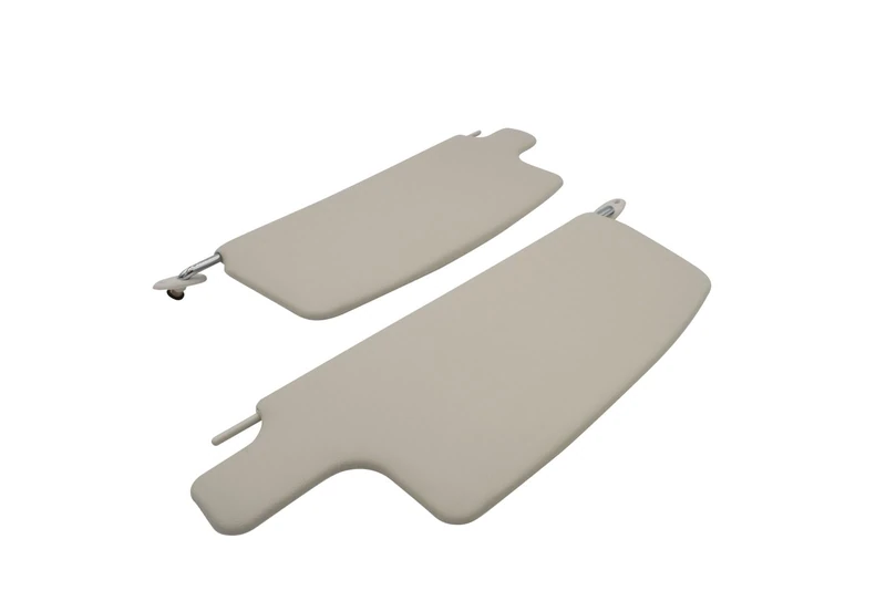 Sun Visors, Fits Beetle 65-77 & Convertable 73-79, Ivory, Compatible with Dune Buggy - Image 1