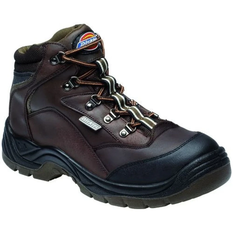Dickies Ready to Hang Sicherheitswanderschuhe S1–P 11 FA23400 BR Brown - Image 1