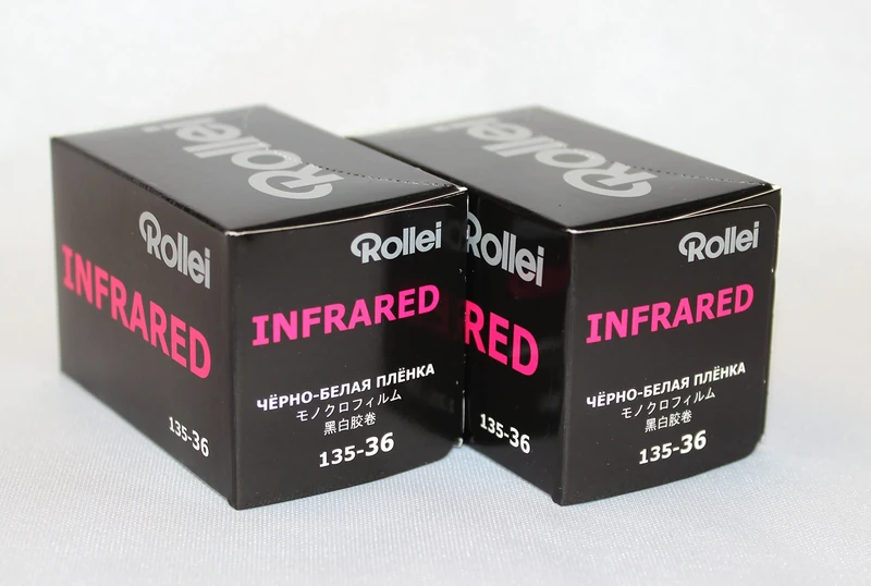 Rollei Infrared 35mm 36exp Black and White Film Twin Pack