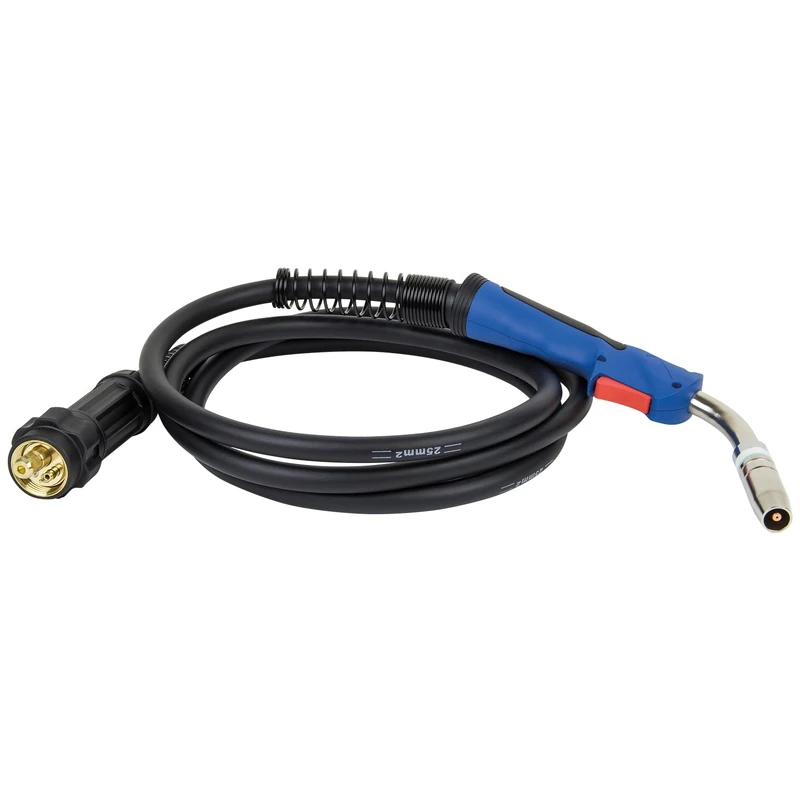 SIP MB25 3m MIG Welding Torch Gun Euro Connection for Gas/Gasless MIG Welder Machine