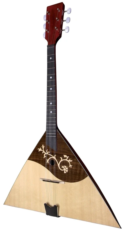 GEWA Prima Balalaika - 6-string - Solid spruce top - Solid maple bowl - 19 nickel silver frets - High gloss - Made in Europe - Image 1