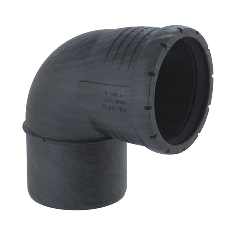 Geberit 390424141 Bow Silent with Sleeve 87.5 Degrees DN 90