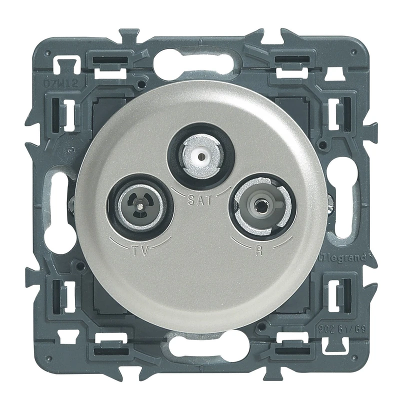 Legrand Celiane LEG99768 TV FM SAT Built-in Socket Titanium