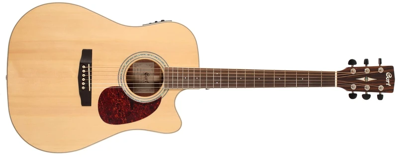 Cort MR710F Semi Gloss Natural Wood Acoustic Guitar