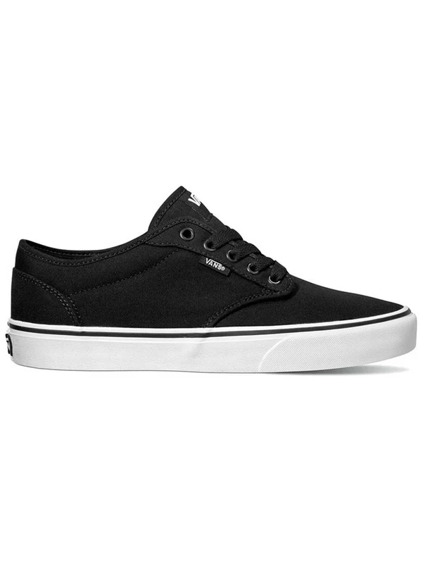 Vans Men's Mn Atwood Sneaker, Black Canvas Black White, 6.5 UK