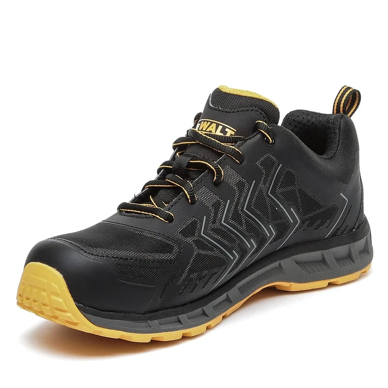 Mountain Warehouse DEWALT Men's Fargo Safety Trainer | Steel Toe Cap | SB SRA Rated | Comfort Fit | Black UK11