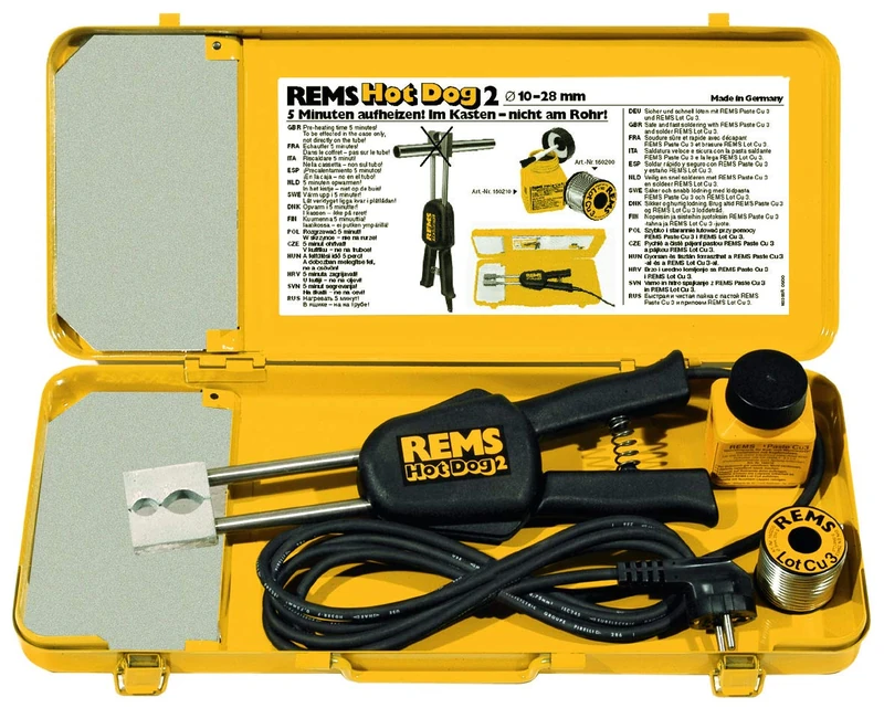 Rems Hot Dog 2 – Soldering Tweezers Electric/Hot Dog2 Copper Diameter 10-28 mm