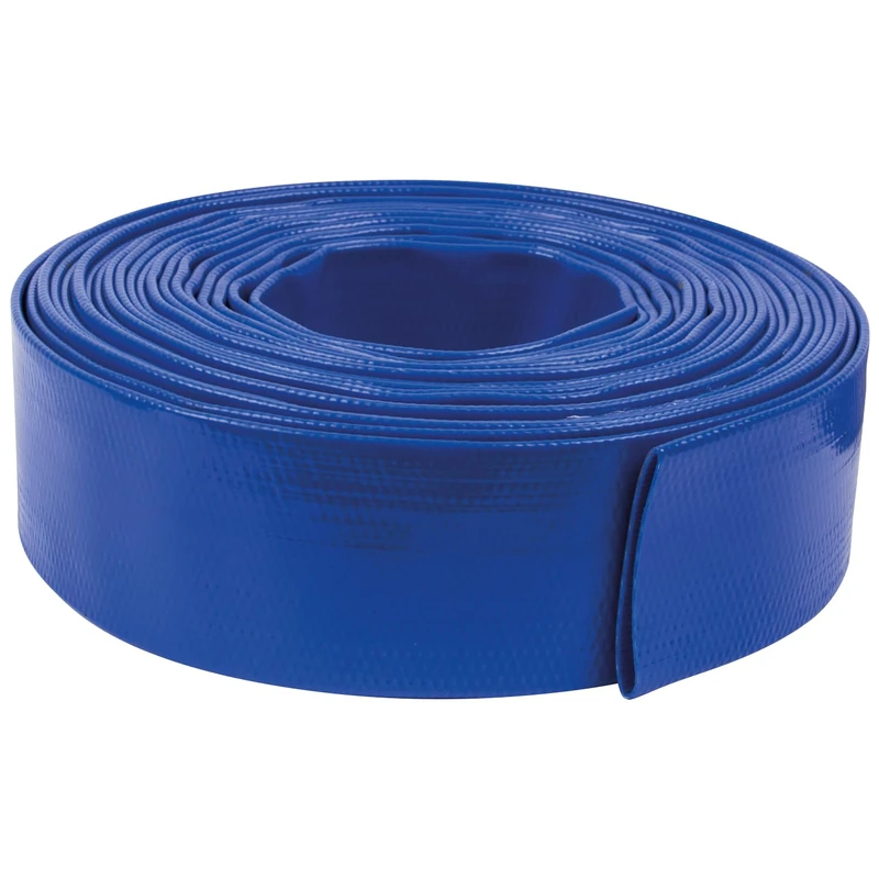 SIP Layflat Water Hose Pipe, 1.5" 10m PVC Reinforced Delivery Lay Flat Hose Roll Water Pipe