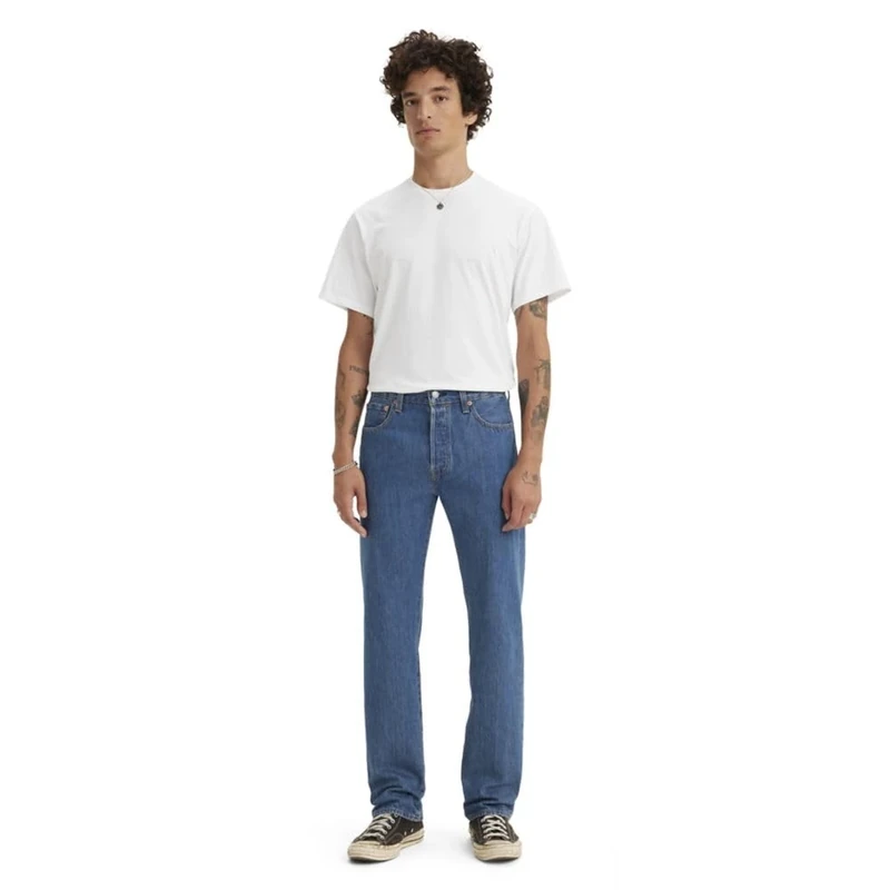 Levi's Men's 501 Original Fit V5 Jeans, Marlon, 32W / 30L