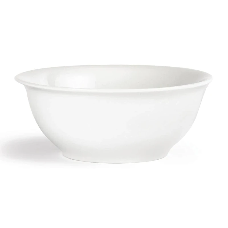 Olympia Whiteware Salad Bowls 175mm Porcelain Kitchen Serving Dish Tableware 6pc