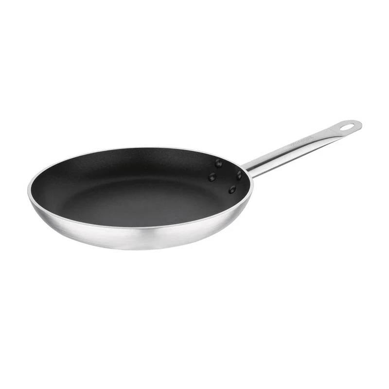 Vogue Aluminium Non-Stick Teflon Induction Frying Pan 28cm - All Hobs, Suitable for Commercial Use CB902