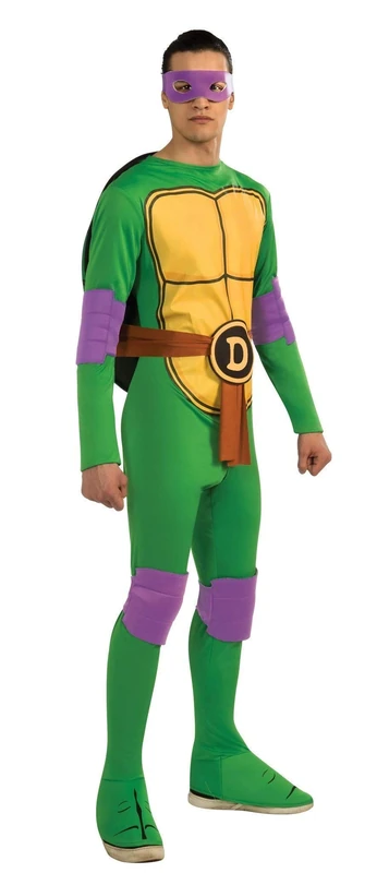 Rubies 887249STD Teenage Mutant Ninja Turtles Fancy Dress, Green, Default