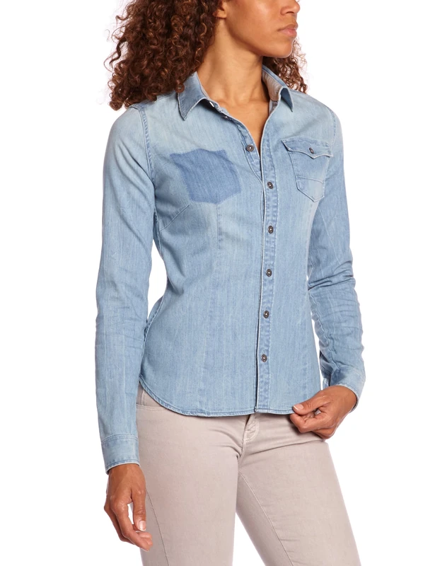 G-STAR RAW Tailor Slim Women's Shirt Light Aged X-Large
