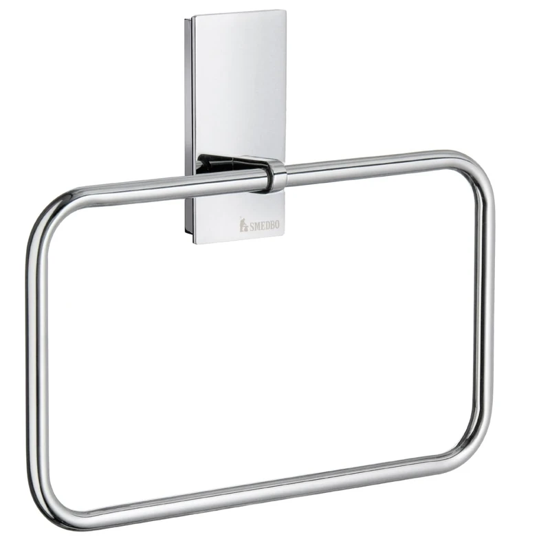 Smedbo "Pool" Towel Ring, Polished Chrome