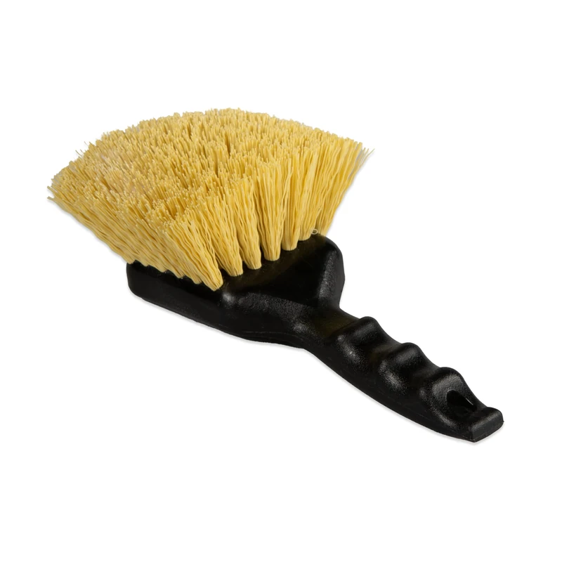 Carlisle 3650500 Sparta Utility Scrub Brush, 2"-Long Cream Polypropylene Bristles, Plastic Block, 8-1/2" L x 3" W (Case of 12)