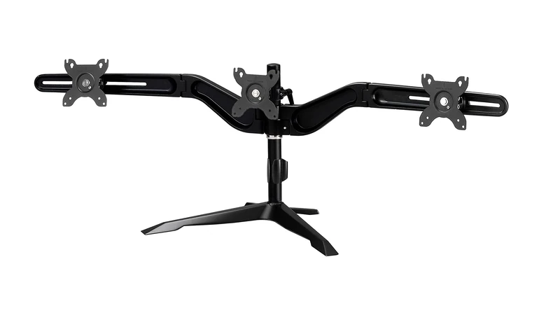 AAVARA Triple / 3-Way Monitor Holder Table Stand