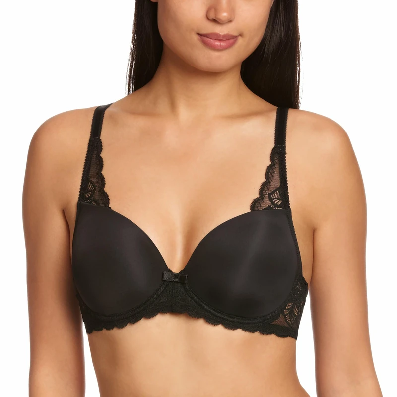 Triumph Women's Amourette Spotlight WHP X Everyday Bra, Black, 34B