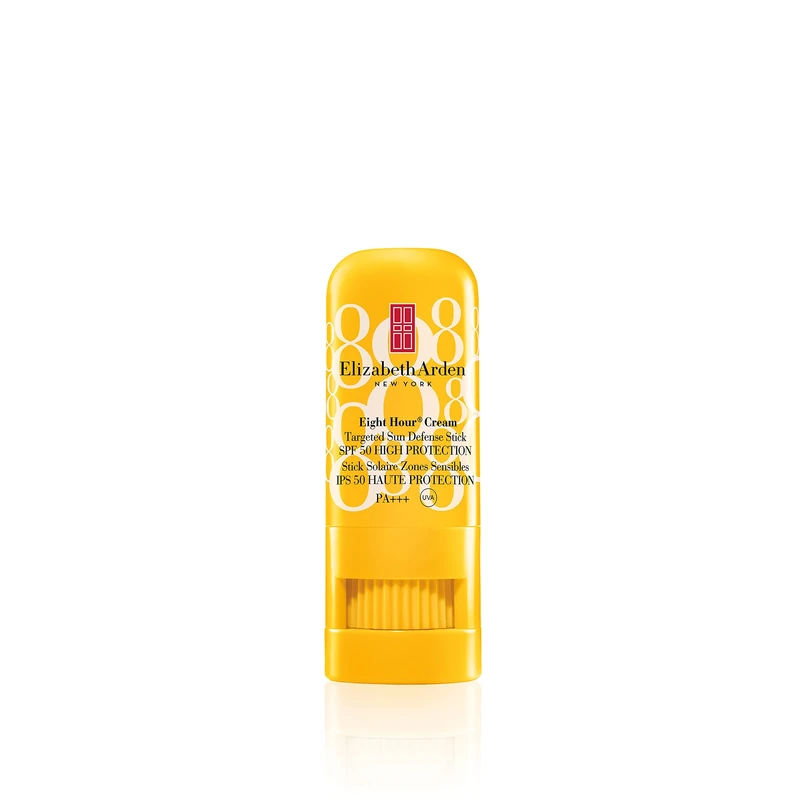 Elizabeth Arden Eight Hour Cream Targeted Sun Defense Stick SPF50 PA+++ for Face & Body, 9ml, High SPF Factor, Broad spectrum UVA UVB Sunscreen Stick for Travel-friendly Sun Protection