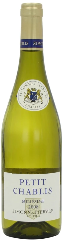Simonnet-Febvre Wine Petit Chablis 2008 75cl (Case of 6)
