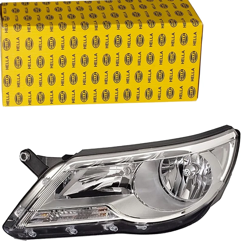 HELLA 1LD 247 038-241 FF/Halogen-Headlight - ECE - for left-hand traffic - Right Front