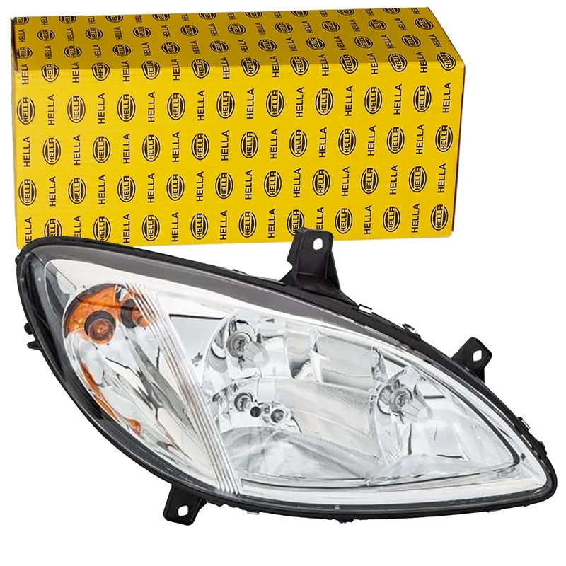 HELLA 1LG 246 041-041 Halogen-Headlight - ECE - for left-hand traffic - Right Front