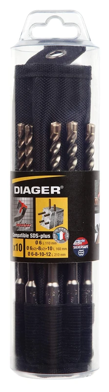 Diager Booster Plus Diager Drills 072B Case 10