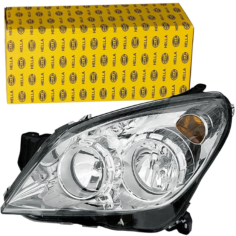 HELLA 1LG 270 370-641 Halogen-Headlight - ECE - for left-hand traffic - Right Front
