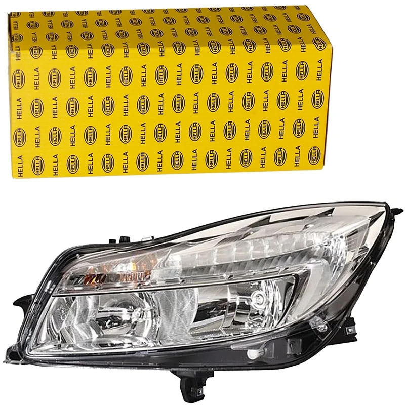HELLA 1LJ 009 630-341 Halogen/FF-Headlight - ECE - for left-hand traffic - Right Front
