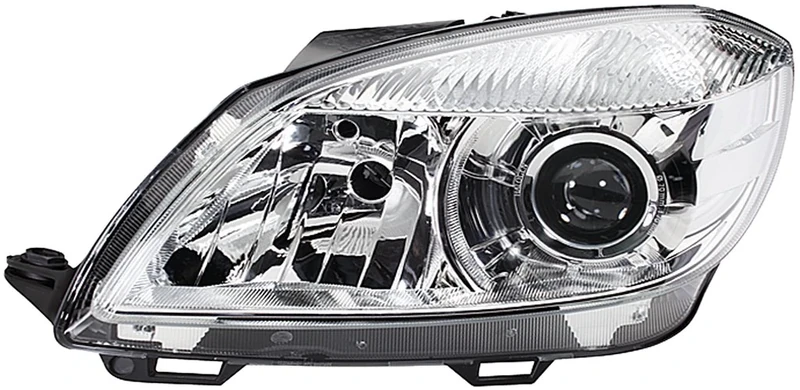 HELLA 1LL 010 417-401 FF/Halogen/DE-Headlight - ECE - for left-hand traffic - Right Front