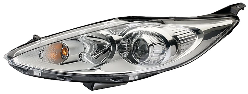 HELLA 1LL 247 045-381 Halogen/DE-Headlight - ECE - for left-hand traffic - Right Front