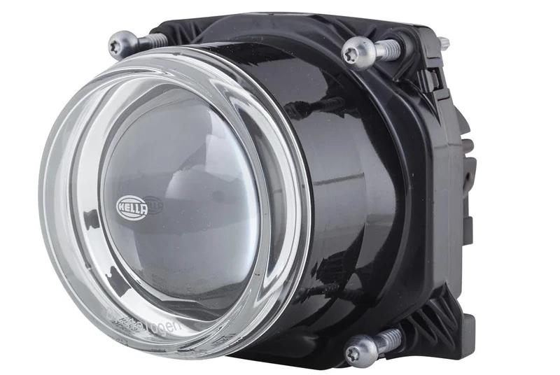 HELLA 1LL 009 998-011 DE/FF/Halogen-Headlight - 90mm Performance - 12V - round - Fitting - Hardened diffusing lens - Plug: AMP - Left Front/Right Front