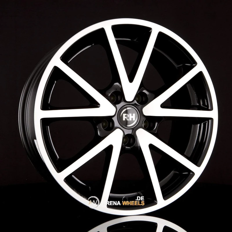 R/H – RH of Sports 8 X 18 ET35 5 x 112 Full Black Polished