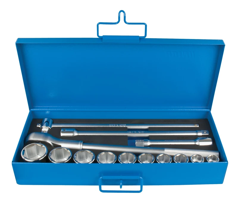 Unior 197MB3 Spanner Set 3/4 Metal Box 1 7/8 Inch