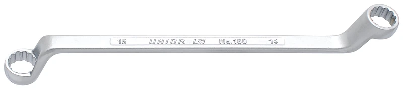 Unior Double Ring Spanner Deep Offset 41 x 46 1 Piece 180/1