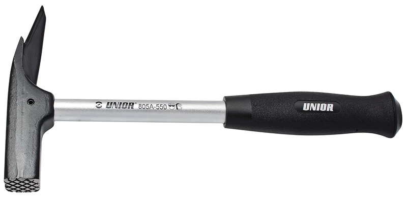 Unior 805A 605516 550mm Slatted Hammer with Tubular Steel Handle and Magnet - Black