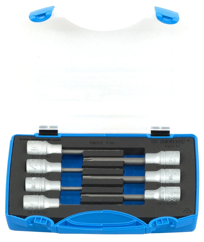 Unior Screwdriver Bit TX Long Set in Metal Case 1/2 Inch 1 Piece 192/17