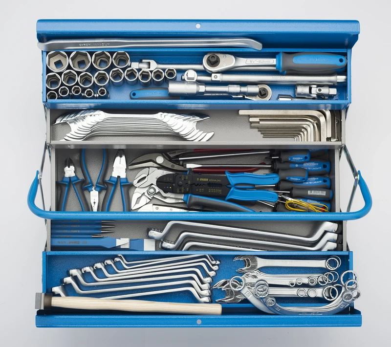Unior Tool Set with Tool Box 912/5 (Pack of 1) 931