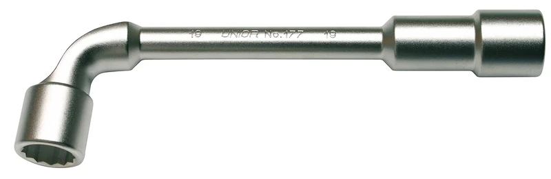 Unior 177 CPT568019 Offset Socket Wrench, Zwölfkant, 24 mm
