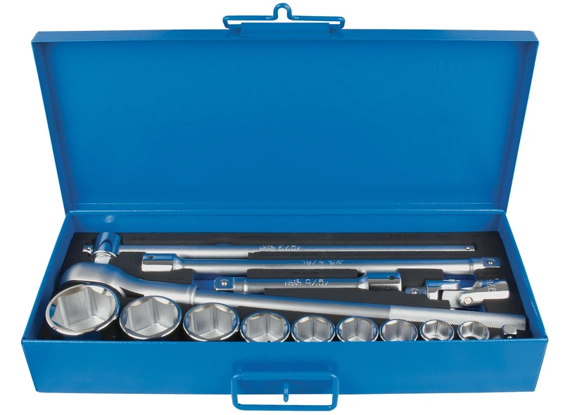 Unior 197MB4 Socket Spanner Assortment 3/4 Inch in Metal Case, 1 Piece