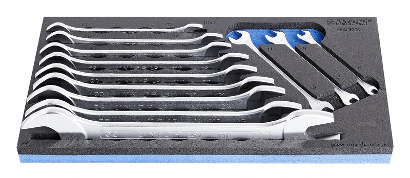 Unior 964/1SOS SOS Module Double Open Ended Spanner Set 6 – 32/12 - Image 1