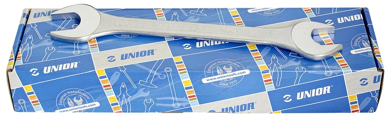 Unior Double Open-end Spanner Set in Box, 1 Piece, 110/1CB