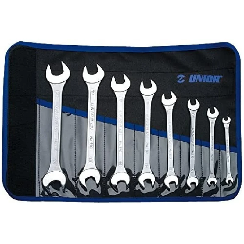 Unior Set of Open End Wrenches in Bag: 6-22mm