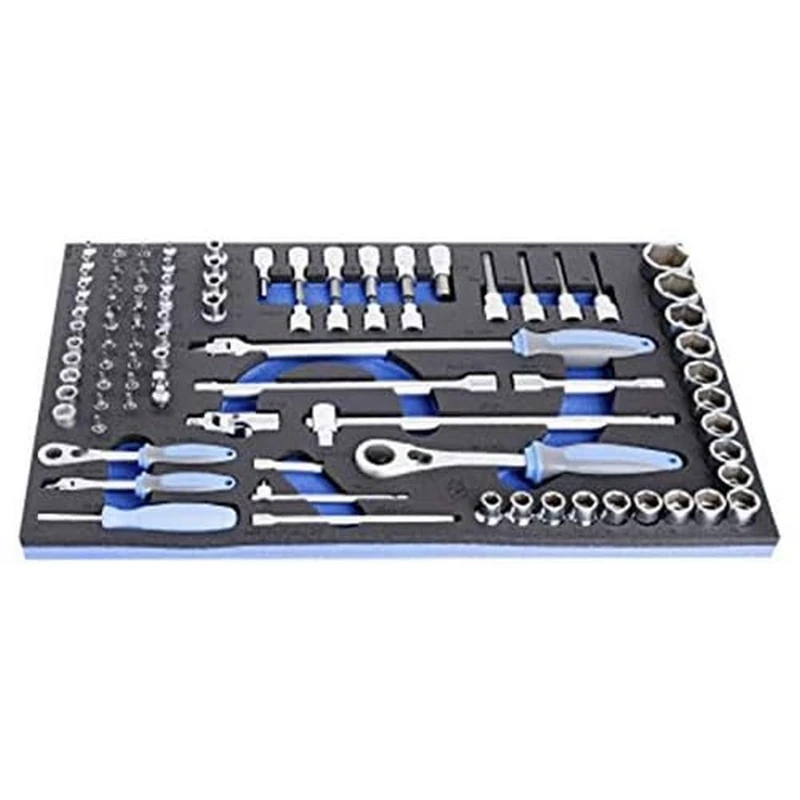 Unior U621395 Socket Wrenches with Accessories in SOS Tool Tray